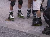 preparing to skate, Amsterdam