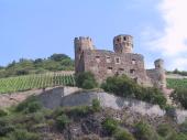 castle, Rhine River, Germany