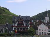 village, Rhine River, Germany