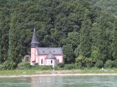 building, Rhine River, Germany