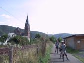 skaters, Rhine River, Germany