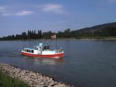 boat, Rhine River, Germany