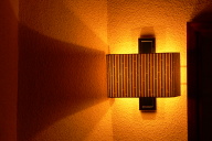Hotel room light, Madrid