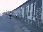 skating along The Wall, Berlin