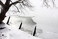 Schuylkill River in Snow