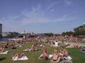 sun bathers, Copenhagen
