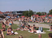 sun bathers, Copenhagen