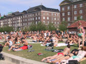 sun bathers, Copenhagen