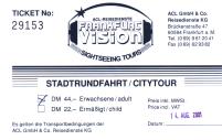 Ticket for City Tour, Frankfurt