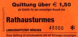 Rathaus Tower Ticket