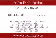 St. Paul Ticket